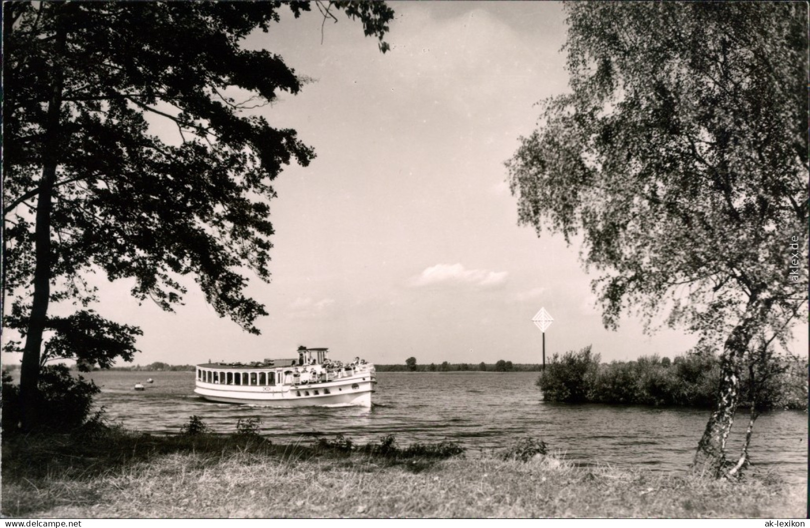 Ansichtskarte Dahme (Mark) Einfahr In Die Dahme 1961 - Dahme