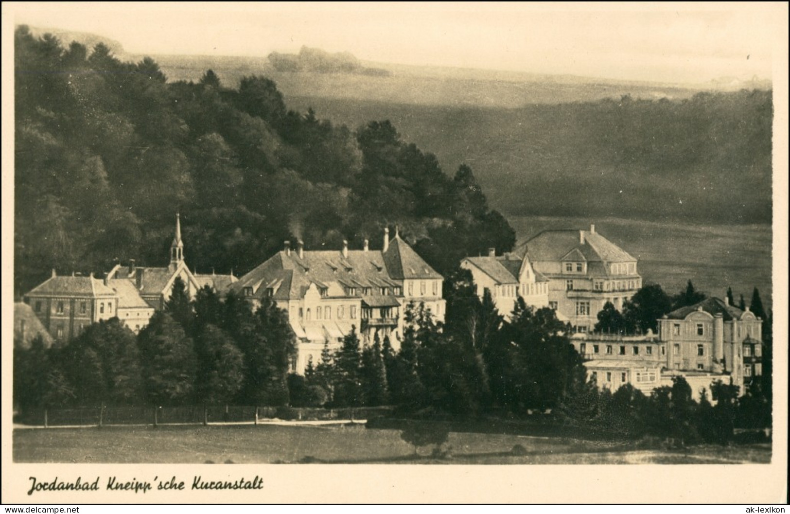 Ansichtskarte Biberach An Der Riß Jordanbad 1932 - Biberach