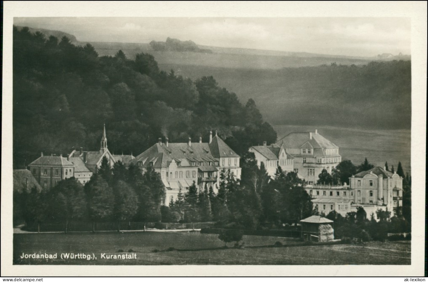 Ansichtskarte Biberach An Der Riß Jordanbad 1934 - Biberach