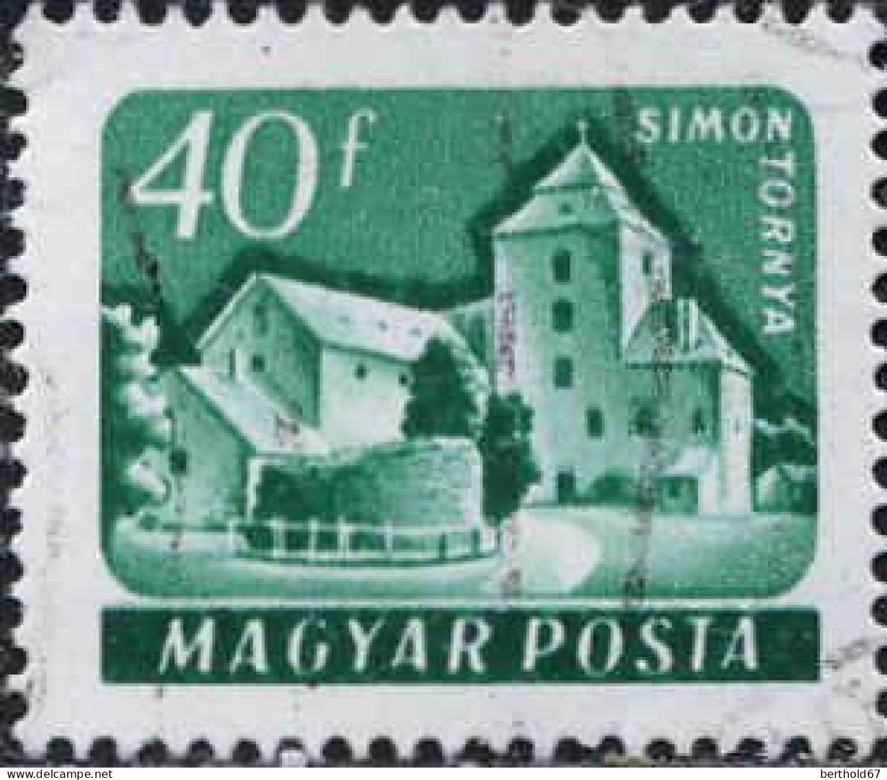 Hongrie Poste Obl Yv:1337A Mi:1739A Château Simon-Tornya (Obl.mécanique) - Used Stamps