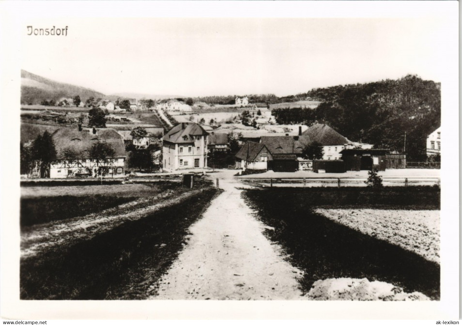 Jonsdorf Schmalspurbahn Zittau-Oybin (Jonsdorf) Bahnhof Jonsdorf Anno 1905 1989 - Jonsdorf