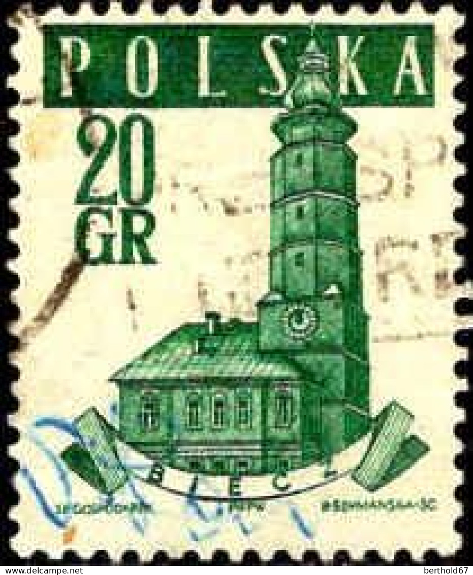 Pologne Poste Obl Yv: 923 Mi:1046AI Hôtel De Ville Biecz (cachet Rond) - Gebraucht