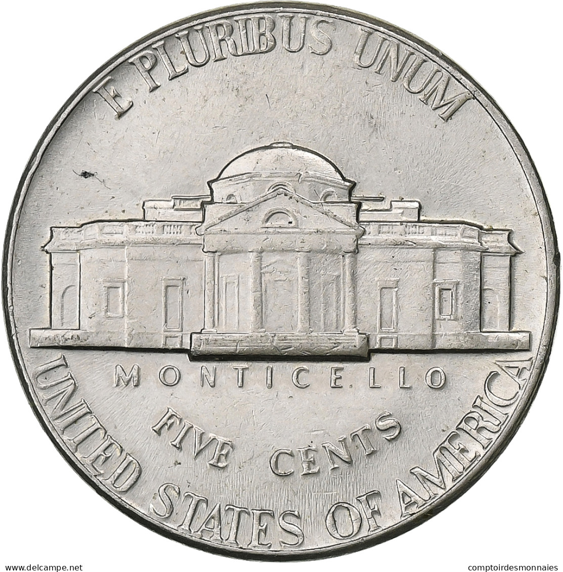 États-Unis, 5 Cents, Jefferson Nickel, 1972, U.S. Mint, Cupro-nickel, TTB - 1938-…: Jefferson