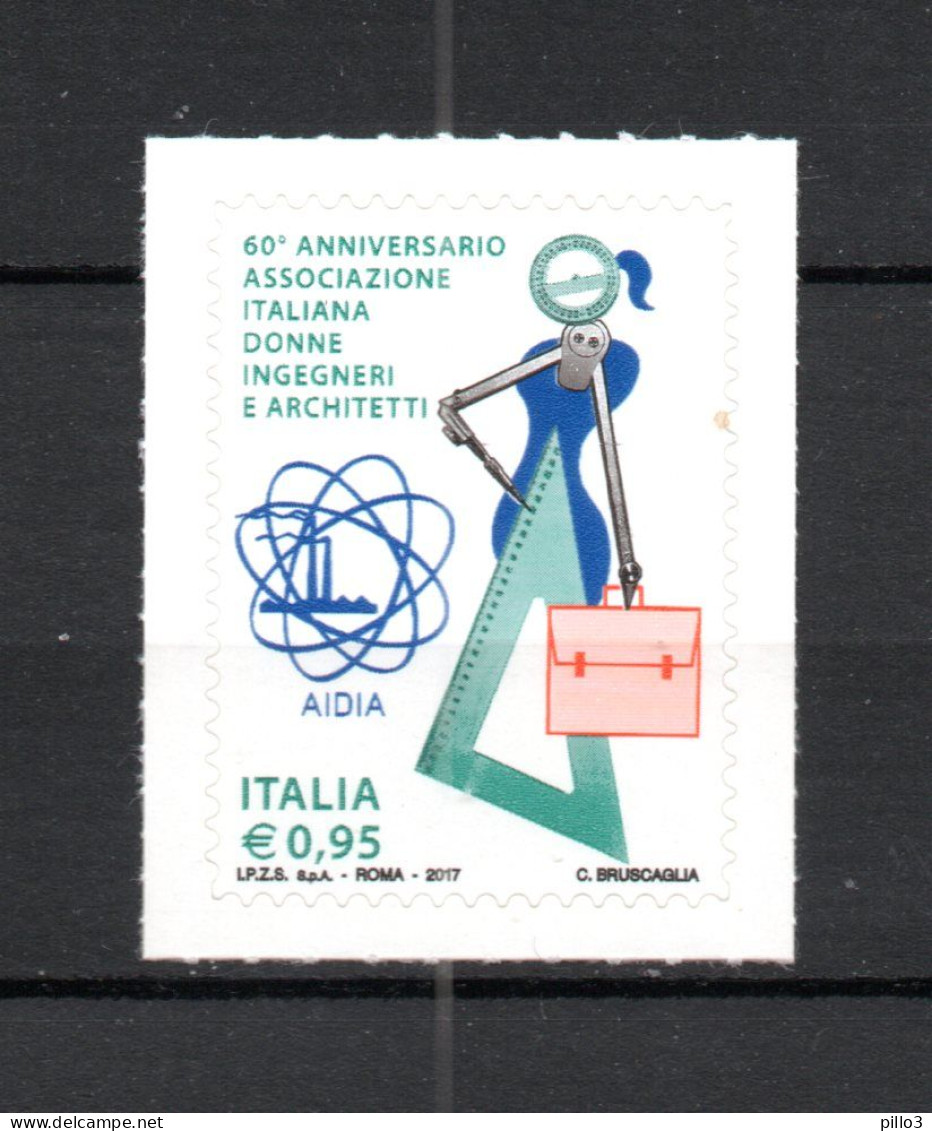 ITALIA  :  Associazione Donne Ingegneri E Architetti  - 1 Val. MNH**del  6.10.2017 - 2011-20: Ungebraucht