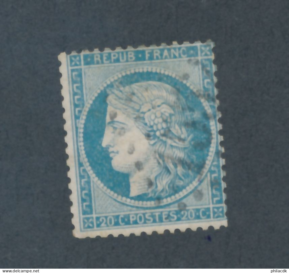 FRANCE - N° 37 OBLITERE AVEC GC 1552 L ISLE SUR LA SORGUE - COTE : 15€ - 1870 - 1870 Assedio Di Parigi