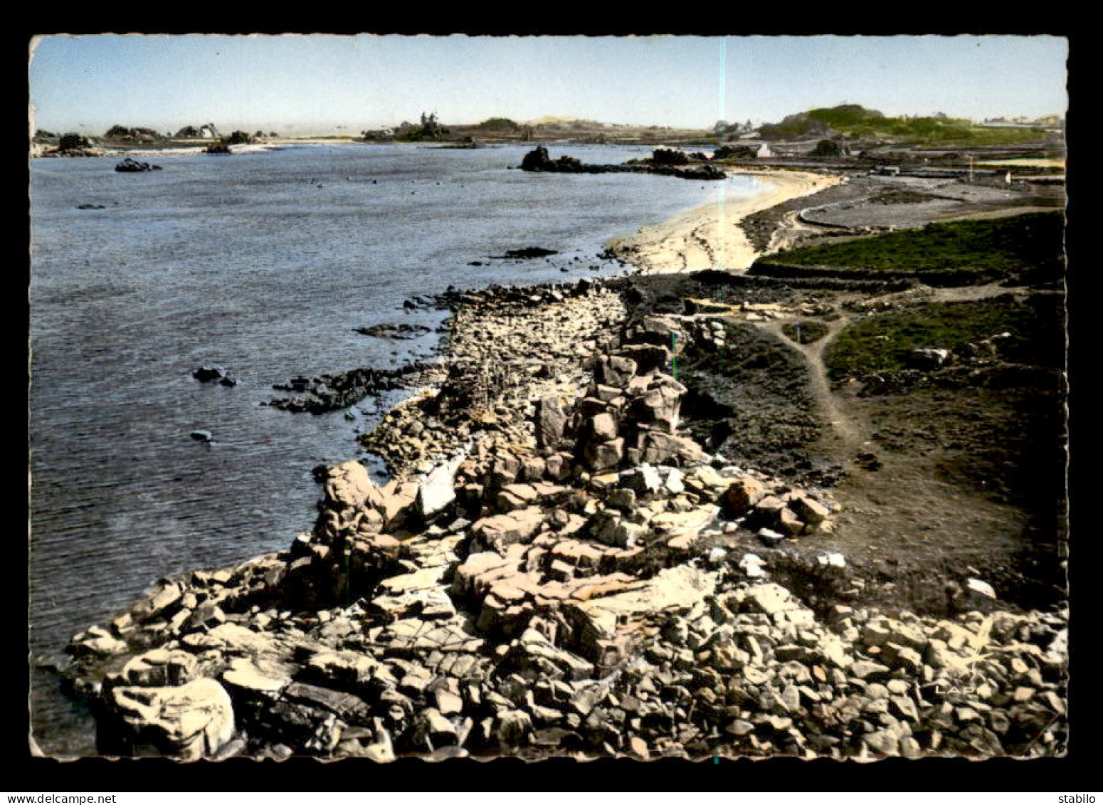 22 - PLOUGRESCANT - VUE AERIENNE SUR PORS-SCAFF - Plougrescant