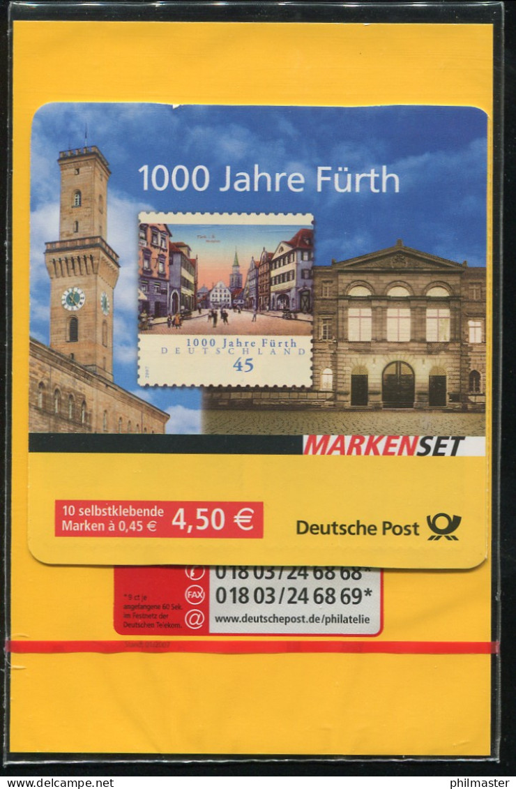 66II SB Aa MH Fürth Blister 01/2007, Rotes Aufreißband, ** - 2001-2010