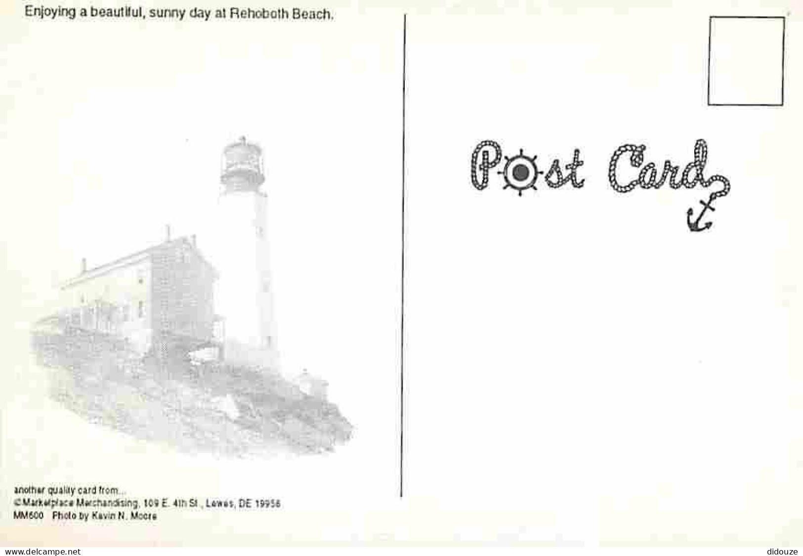 Etats Unis - Rehoboth Beach - Plages - Carte Neuve - CPM - Voir Scans Recto-Verso - Other & Unclassified