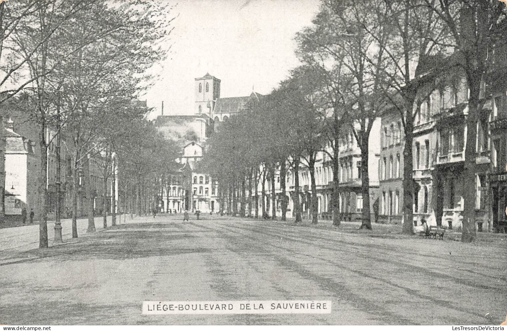 BELGIQUE - Liège - Boulevard De La Sauvenière - Carte Postale Ancienne - Liege