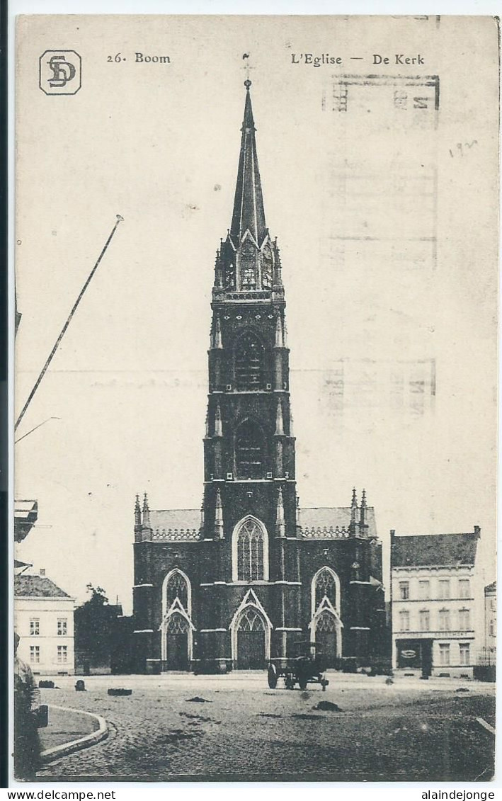 Boom - L'Eglise - De Kerk - 1920 - Boom