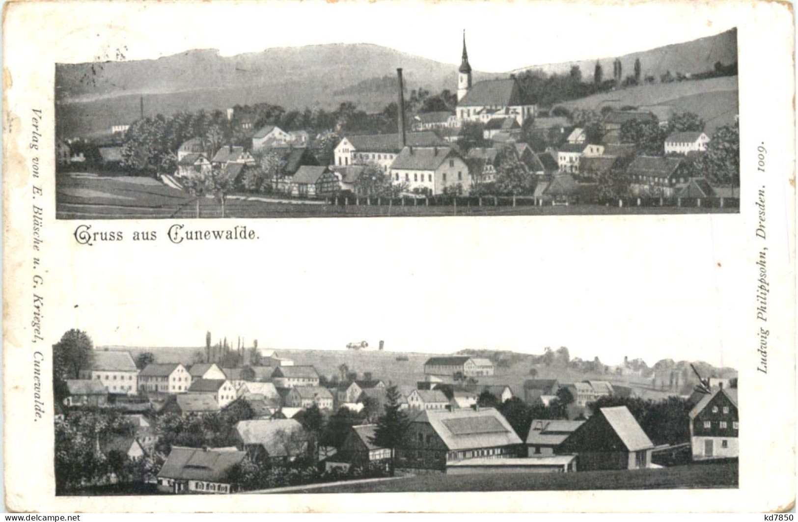 Gruss Aus Cunewalde In Sachsen - Cunewalde