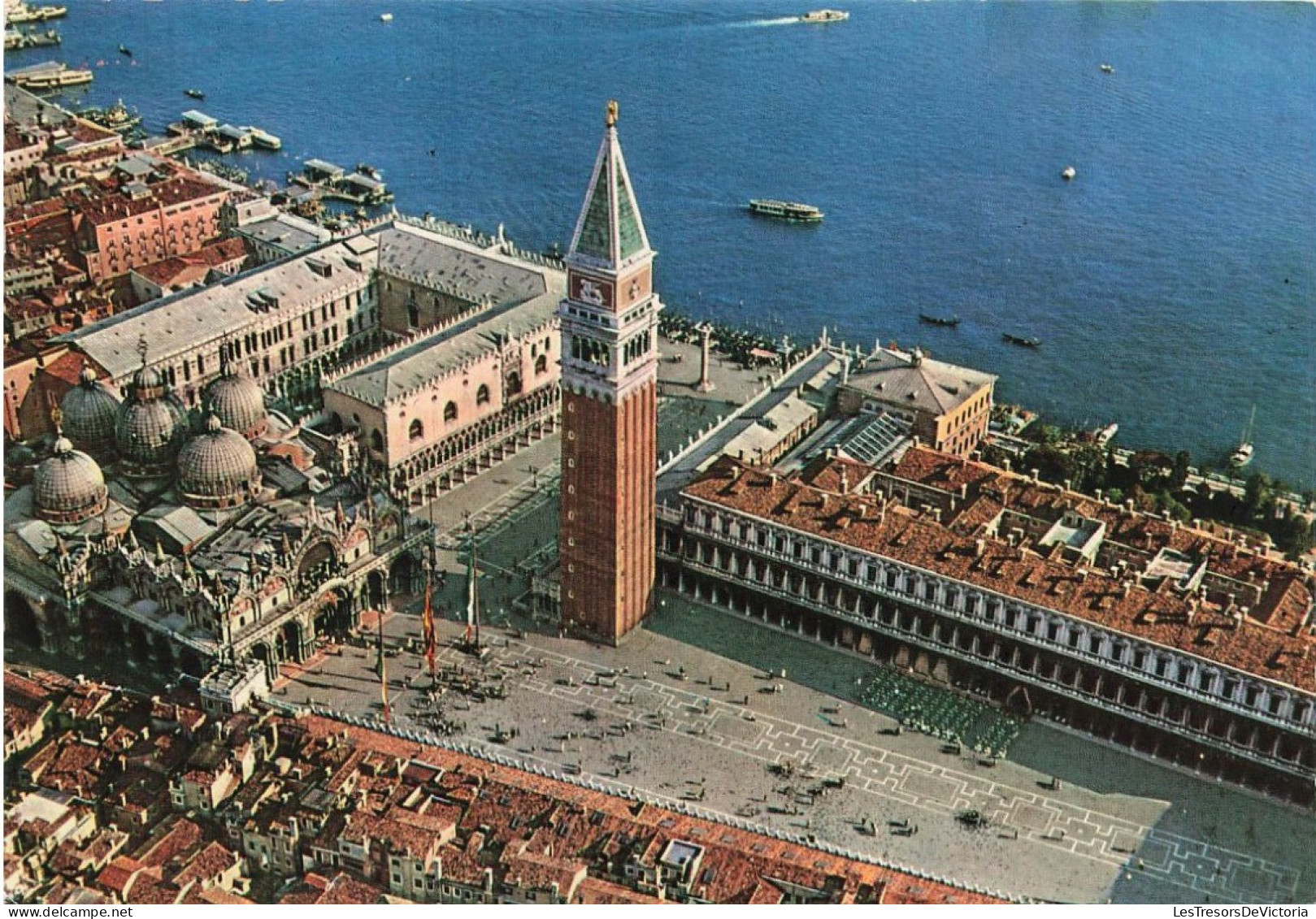 ITALIE - Venezia - Vue Aérienne De La Place Saint Marc - Colorisé - Carte Postale - Venezia (Venice)