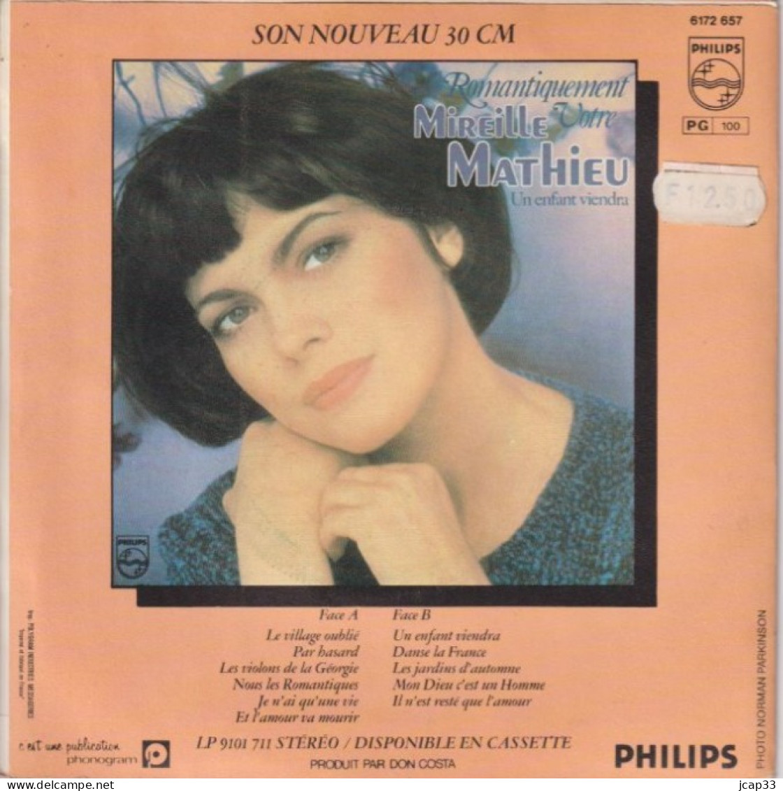 MIREILLE MATHIEU  -  LOT DE 3 45 T  -  UN ENFANT VIENDRA  - UNE FEMME AMOUREUSE - A BLUE BAYOU  - - Autres - Musique Française