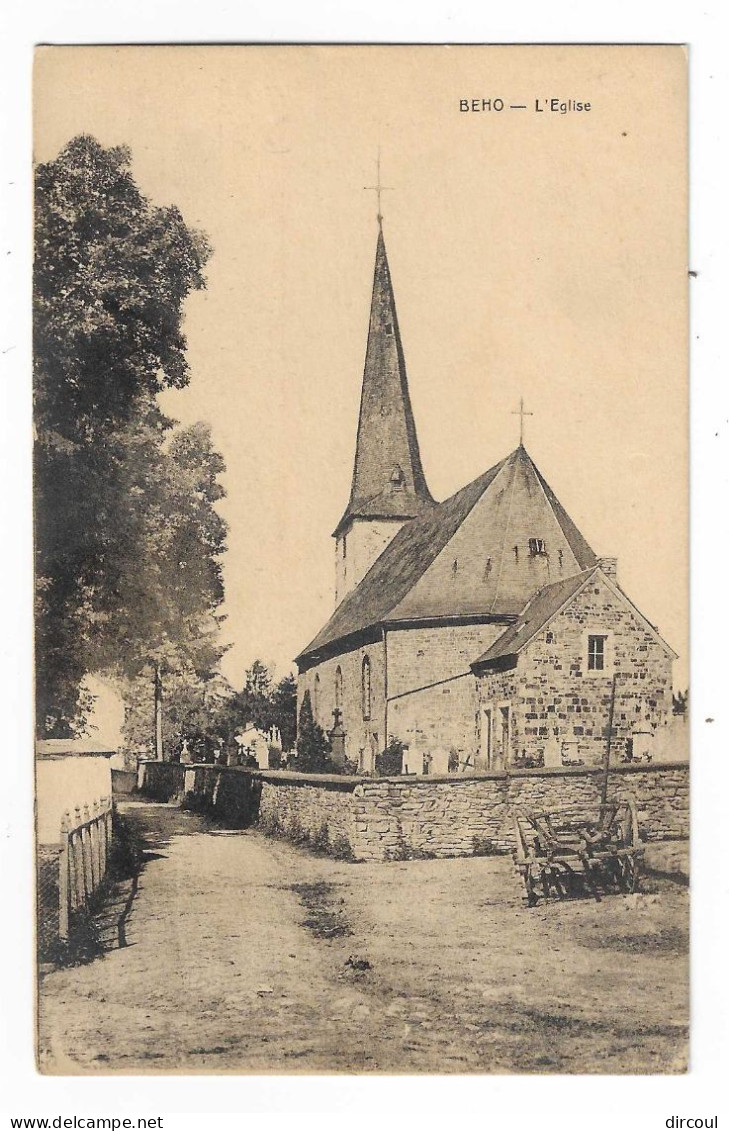 56256  Beho  Gouvy  Eglise - Gouvy