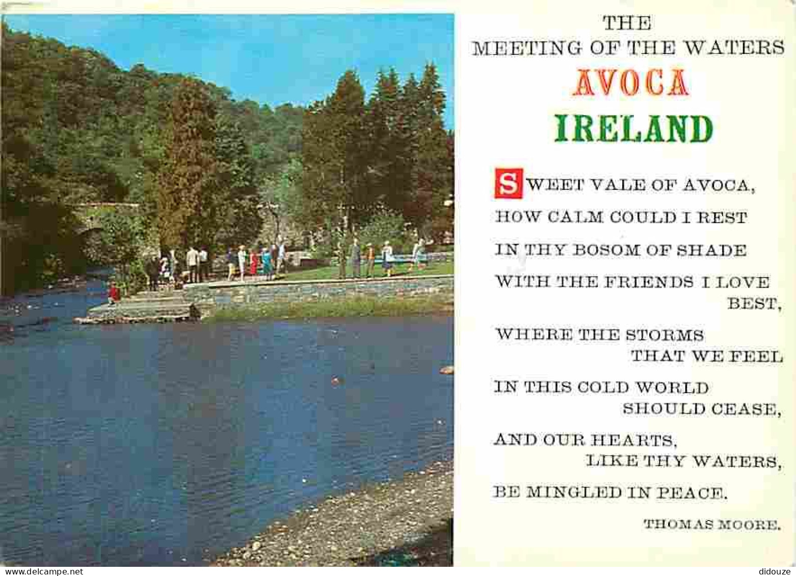 Irlande - Avoca - Sweet Vale Of Avoca - Voir Timbre - CPM - Voir Scans Recto-Verso - Wicklow