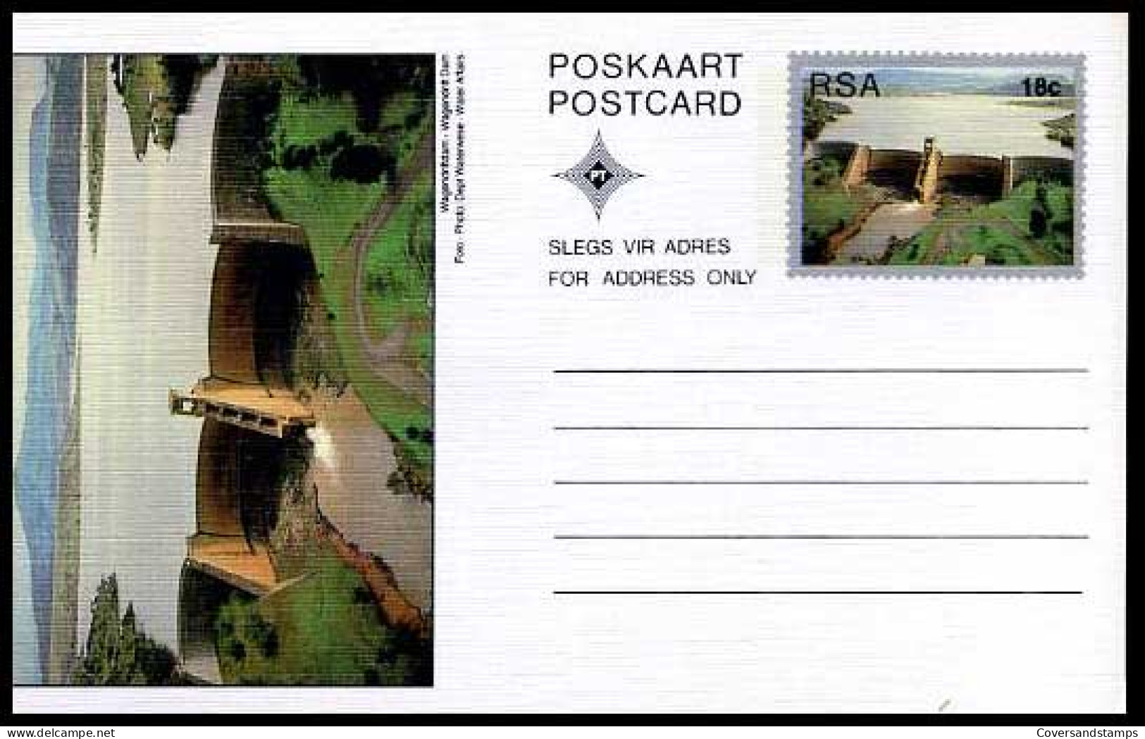 RSA - Postkaart - Wagendrift Dam                 - Altri & Non Classificati