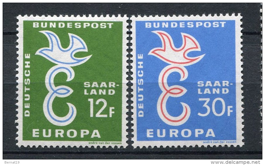 Europa CEPT 1958 Saarland ** MNH. - 1958