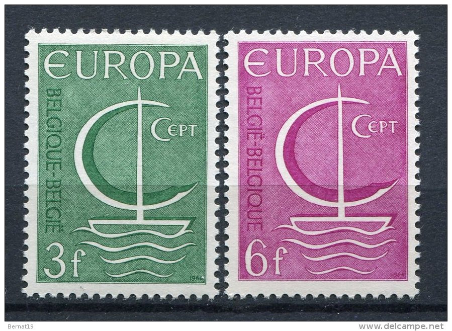 Europa-CEPT 1966 Bélgica ** MNH. - 1966