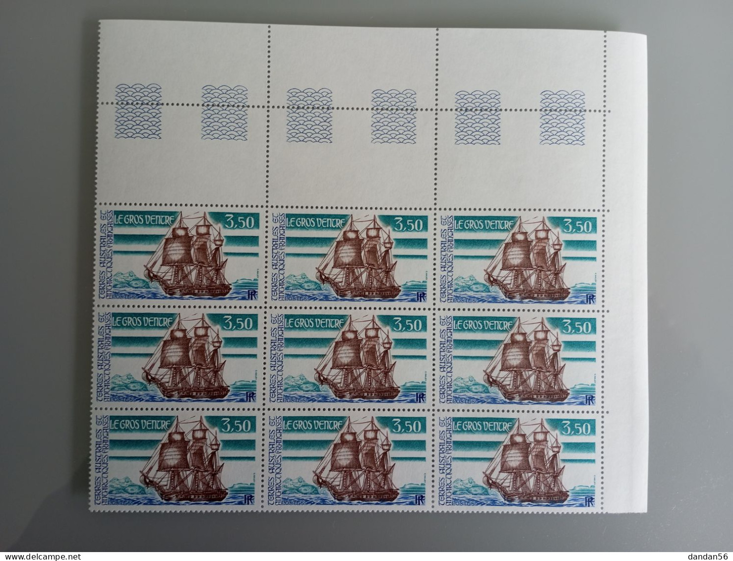 TAAF FSAT 1988 Yvert 135/7 ** MNH X 9   Cote 58.50 €  Bateaux Ships Je Liquide - Neufs