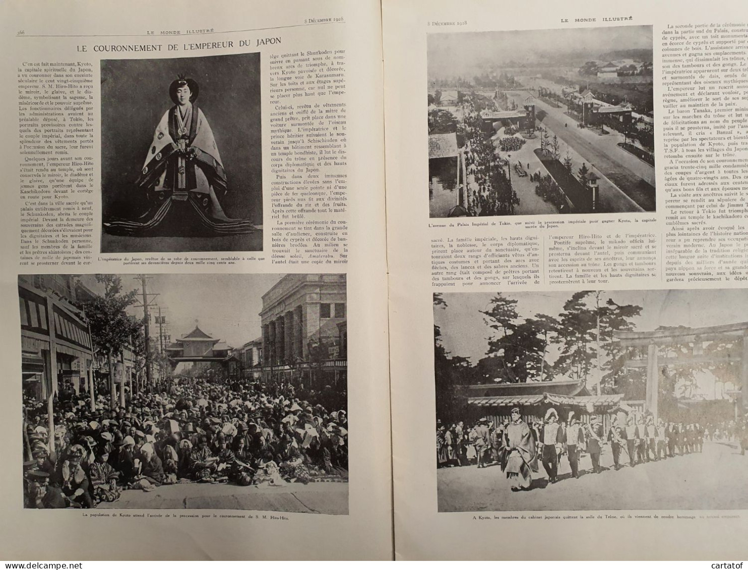 LE MONDE ILLUSTRE N° 3703 - 08 Décembre 1928 - Algemene Informatie