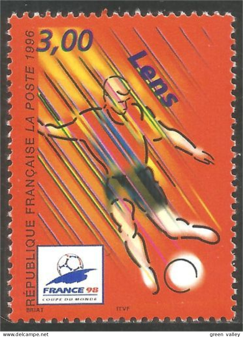 360 France Yv 3010 Coupe Monde Football Soccer Lens MNH ** Neuf SC (3010-1) - 1998 – Frankreich