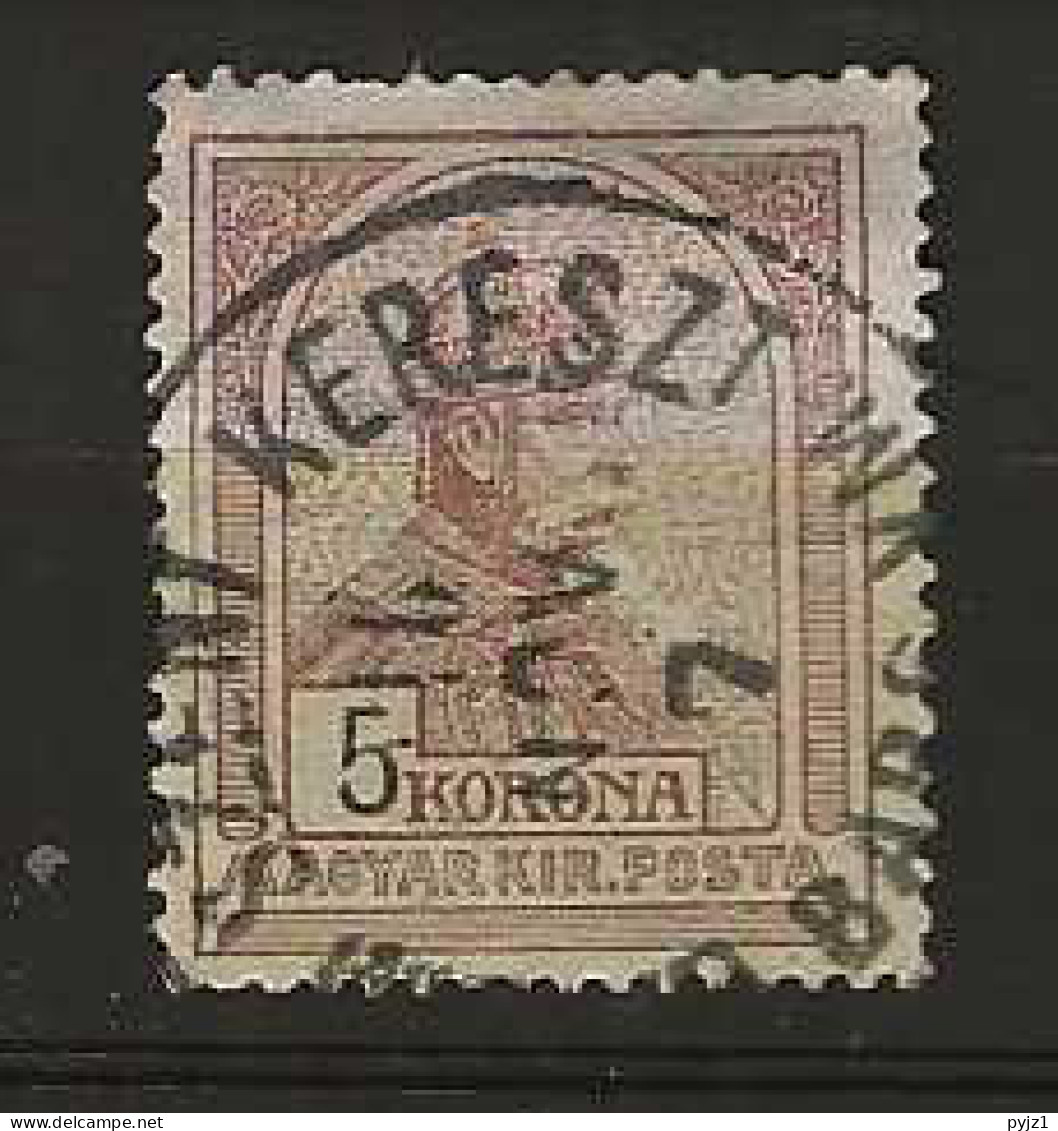 1913 USED Hungary Mi 126X - Used Stamps