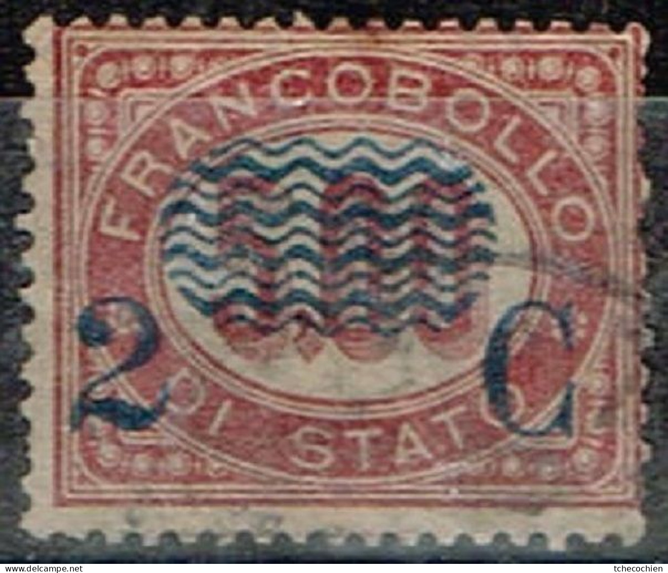 Italie - 1878 - Y&T N° 31 Oblitéré - Used