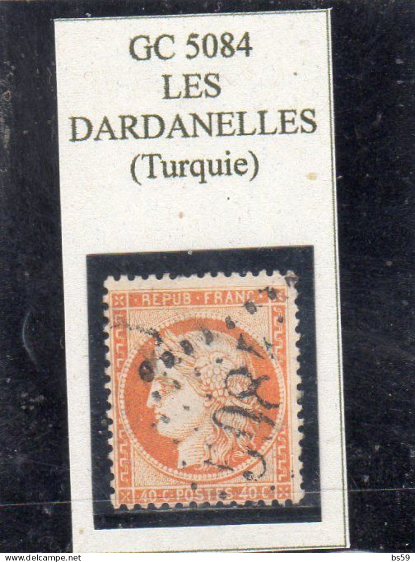 BFE - N° 38 Obl GC 5084 Les Dardanelles (Turquie) - 1870 Siege Of Paris