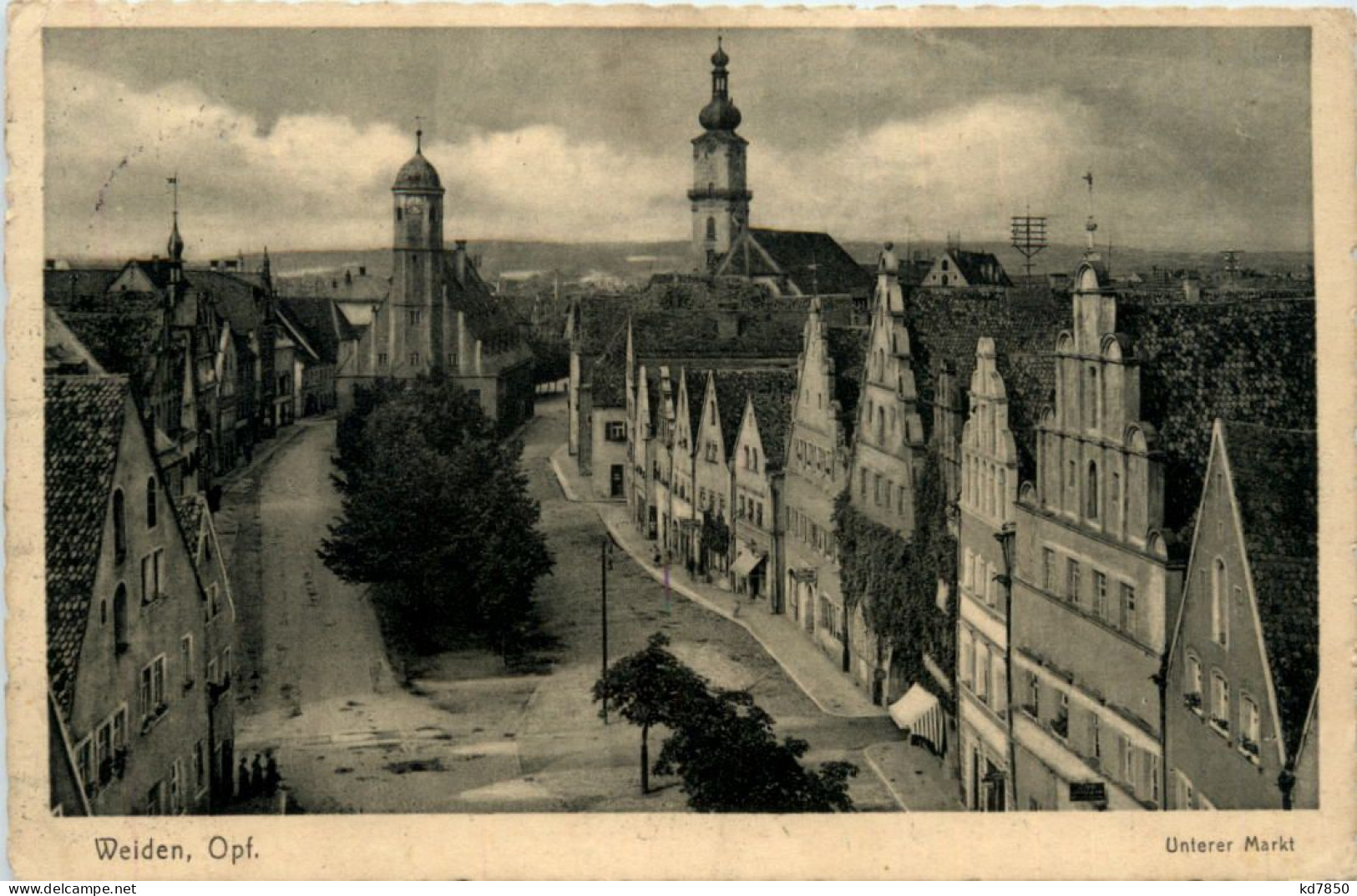 Weiden, Unterer Markt - Weiden I. D. Oberpfalz