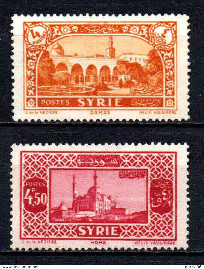 Syrie  - 1930 - Sites   - N° 208-209  - Neufs *- MLH - Ungebraucht