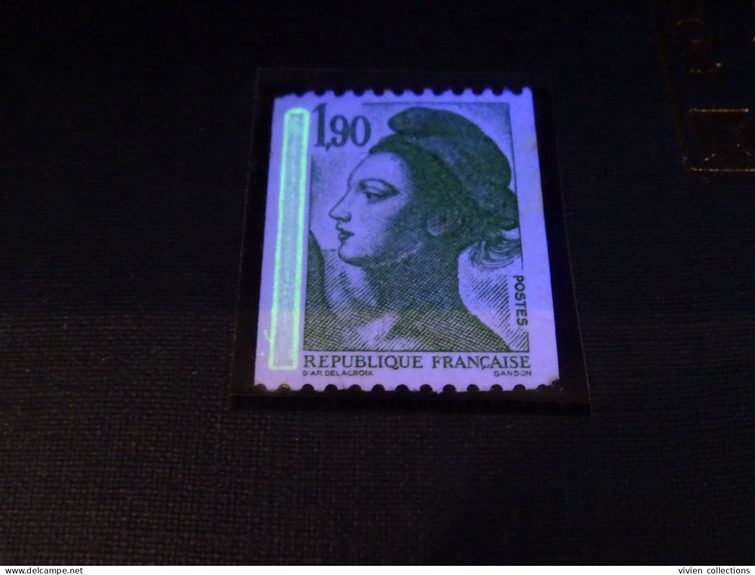 France Variété Type Liberté Roulette N° 2426 Avec Bande De Phosphore A Gauche Au Lieu De Droite (second Choix Petit Prix - Ongebruikt