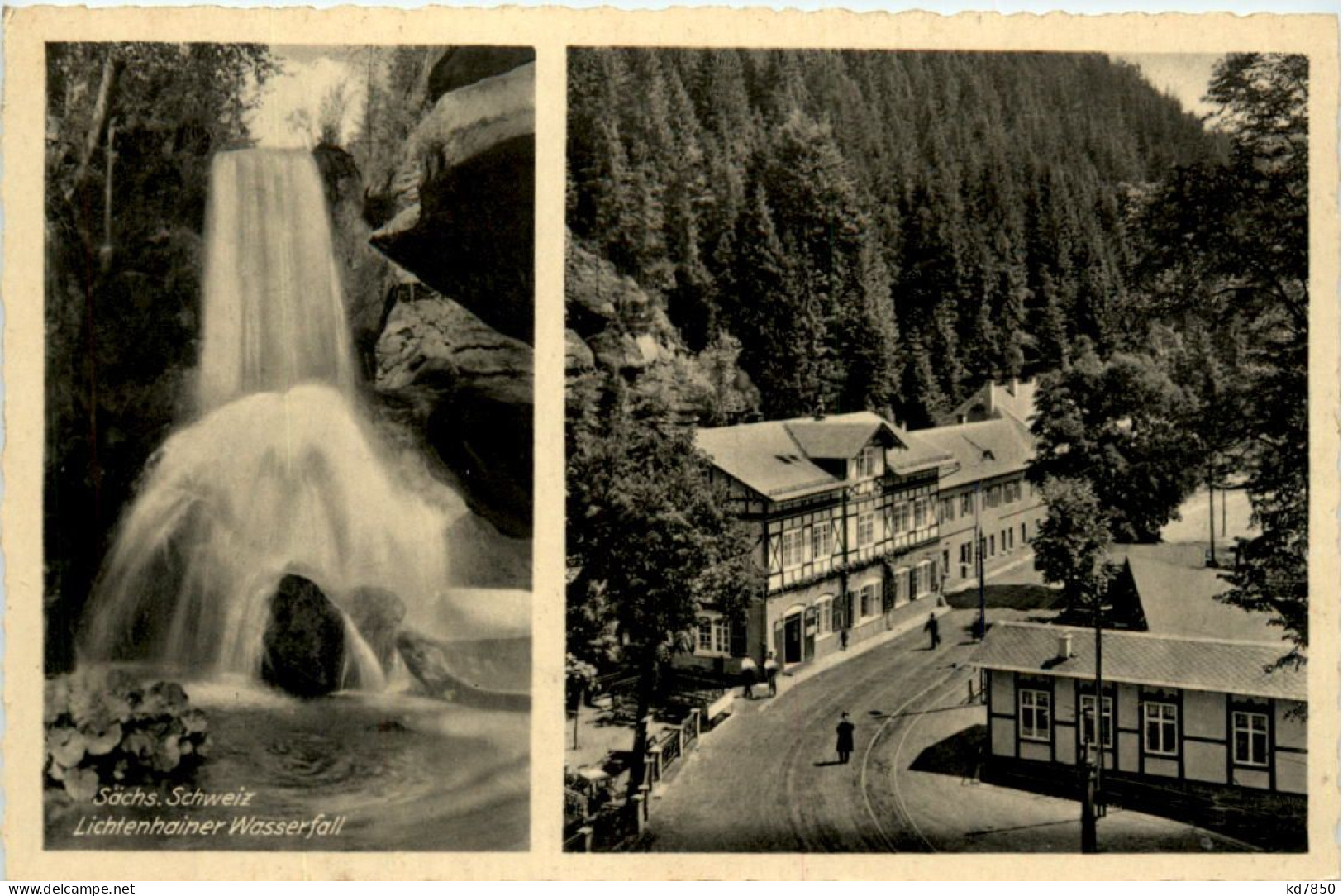 Lichtenhainer Wasserfall - Kirnitzschtal - Sebnitz