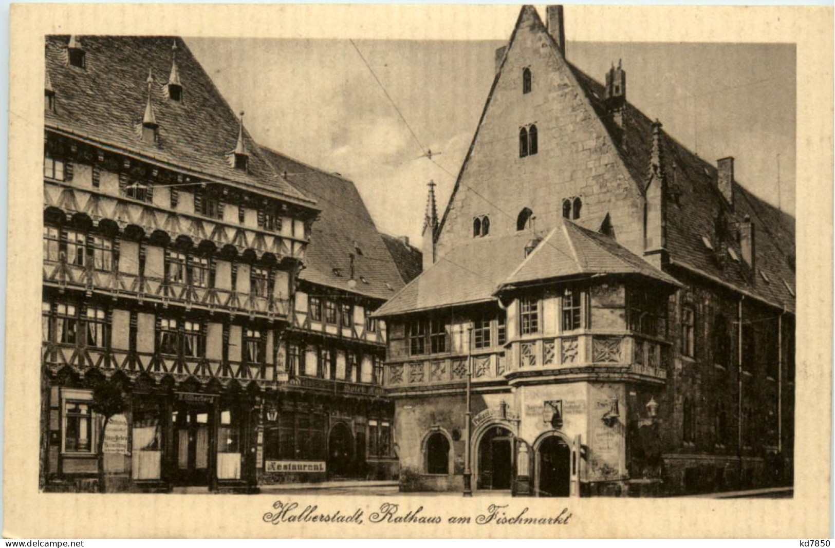 Halberstadt, Rathaus Am Fischmarkt - Halberstadt