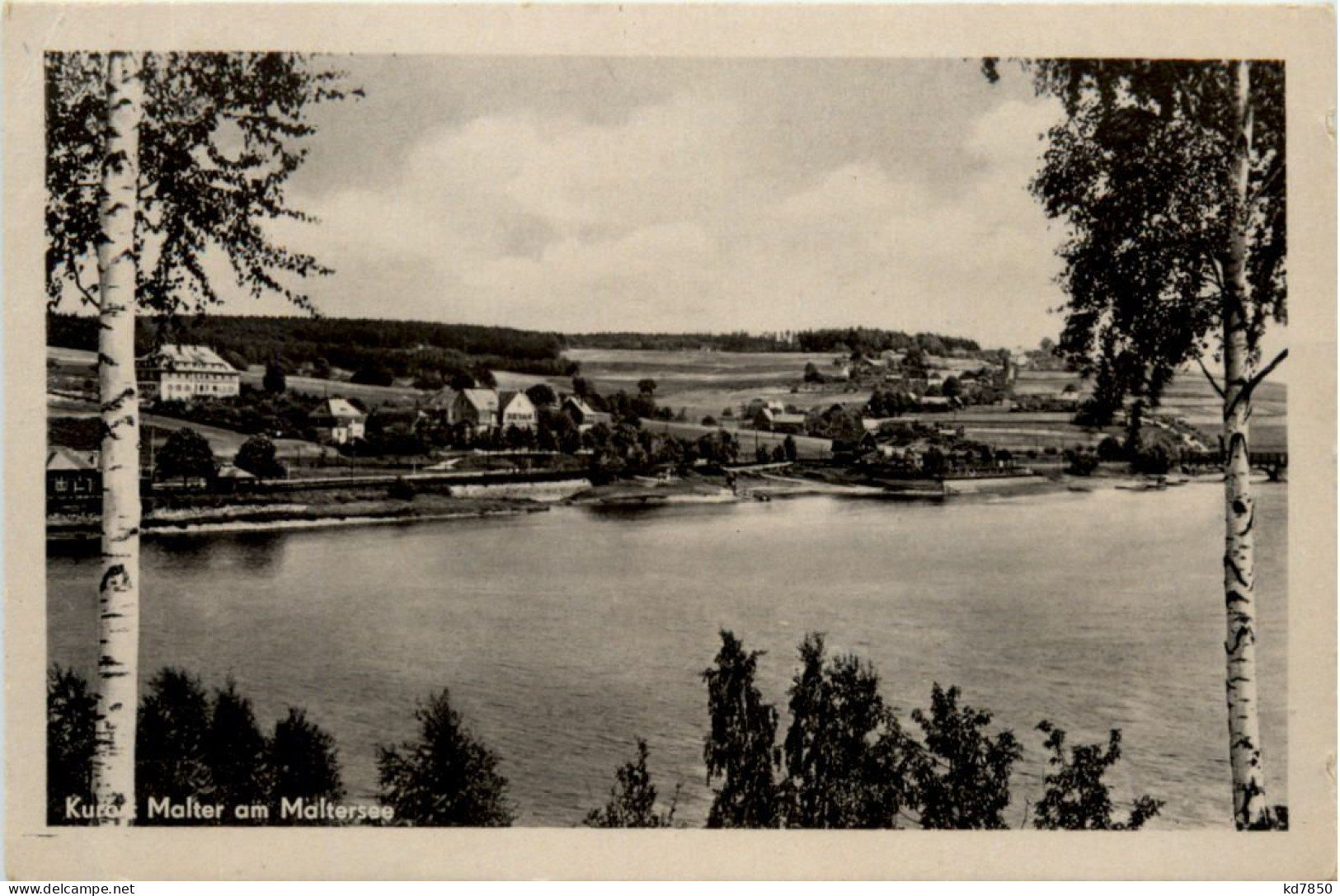 Talsperre Malter Bei Dippoldiswalde, Am Maltersee - Dippoldiswalde