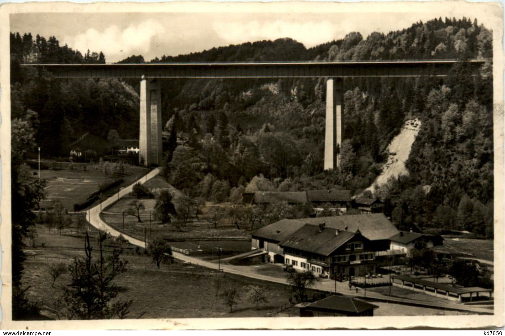 Mangfallbrücke Der Reichsautobahn - Miesbach