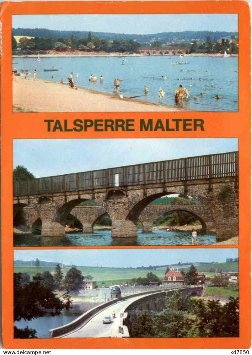 Talsperre Malter Bei Dippoldiswalde - Dippoldiswalde