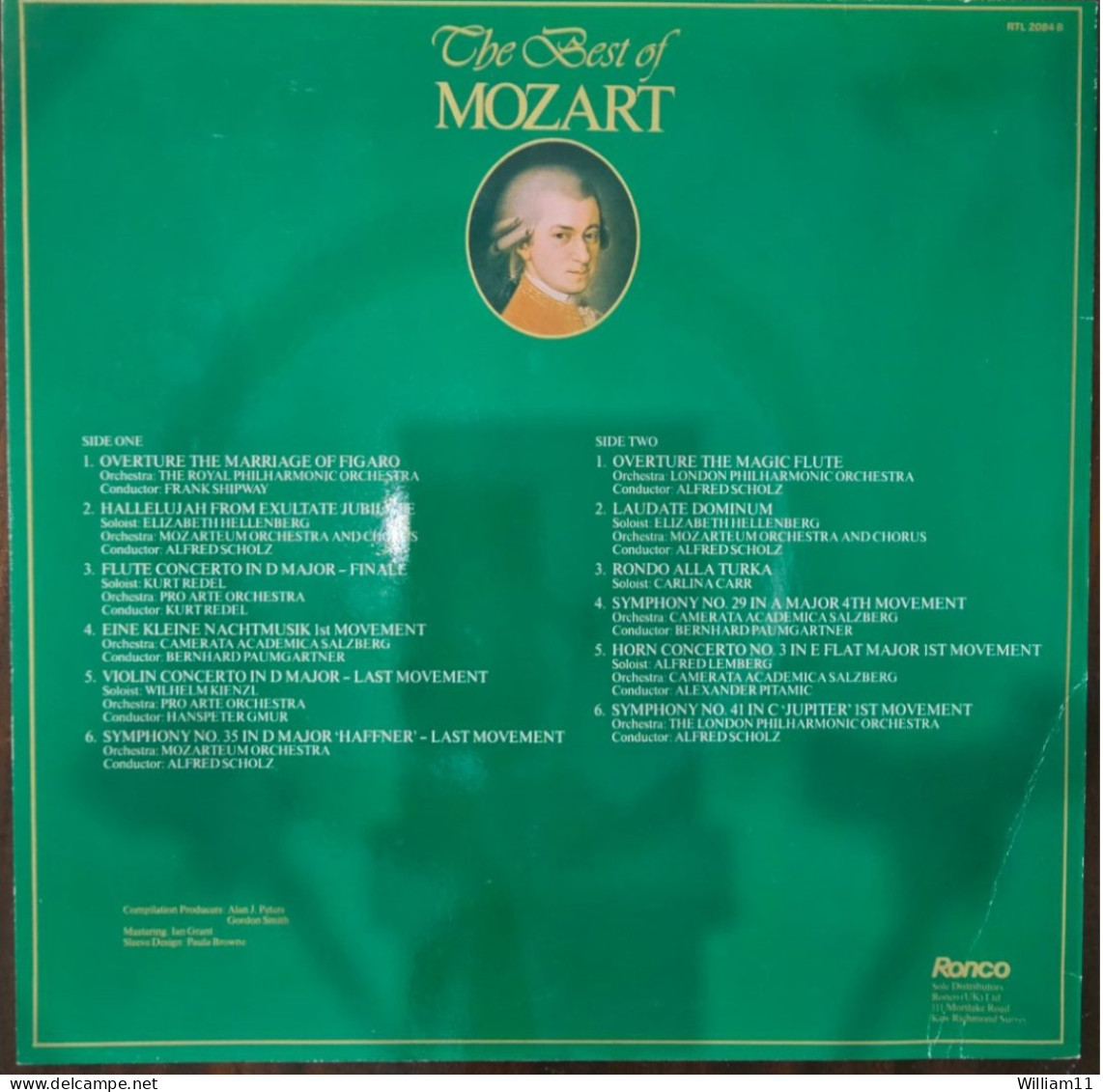 The Best Of Mozart 1982 - Klassik