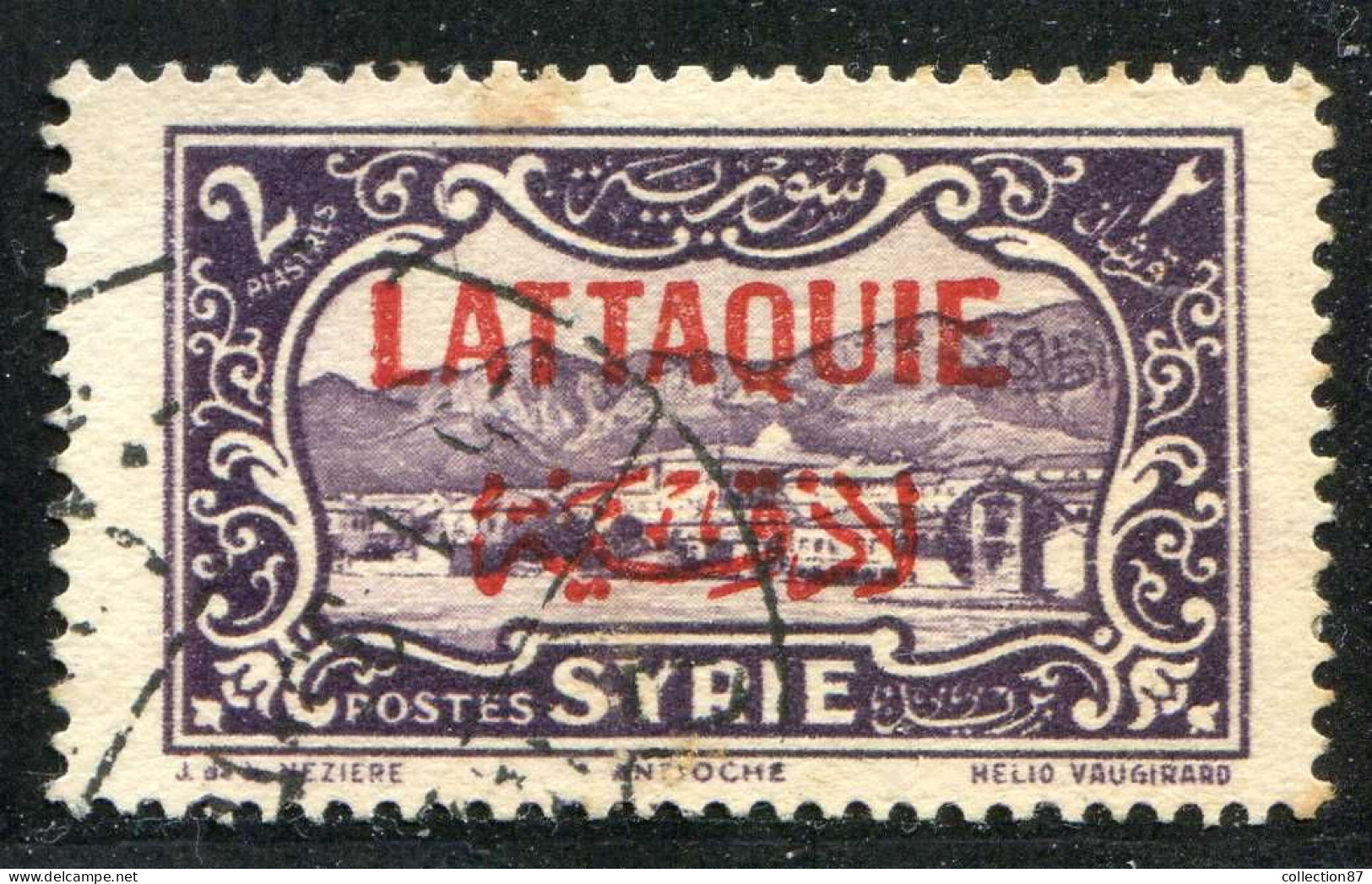 REF 080 > LATTAQUIE < N° 9 Ø Used - Oblitéré Ø - Used Stamps