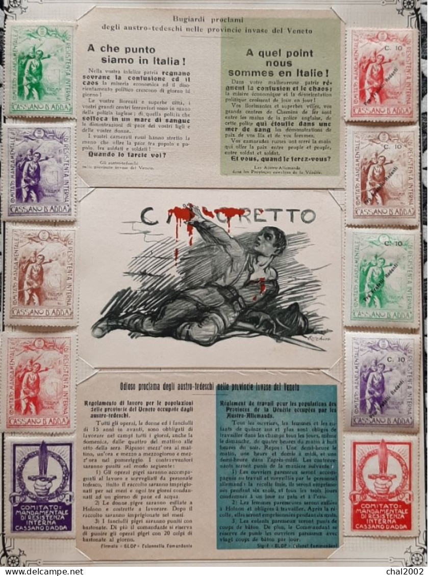 Comitato Mandamentale Di Resistenza Interna - Propagande De Guerre