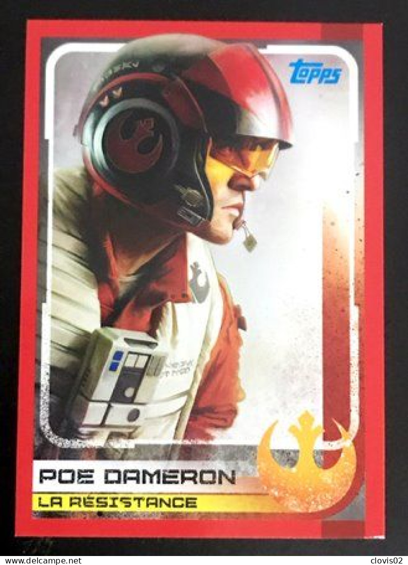 49 - Carte Topps - Voyage Vers Star Wars - Les Derniers Jedi 2017 - Star Wars