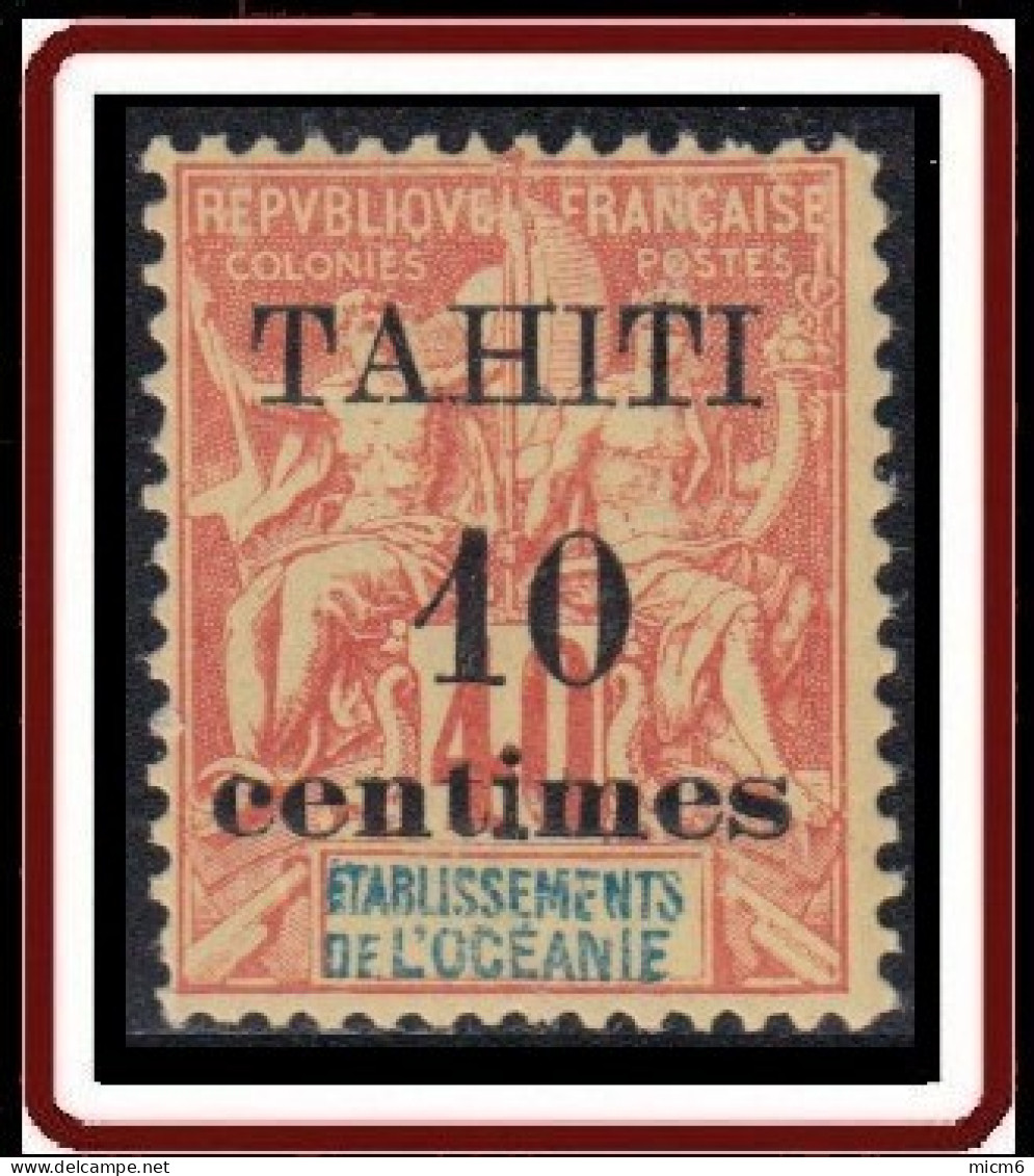 Tahiti - N° 32 (YT) N° 20 (AM) Type I Neuf *. - Unused Stamps