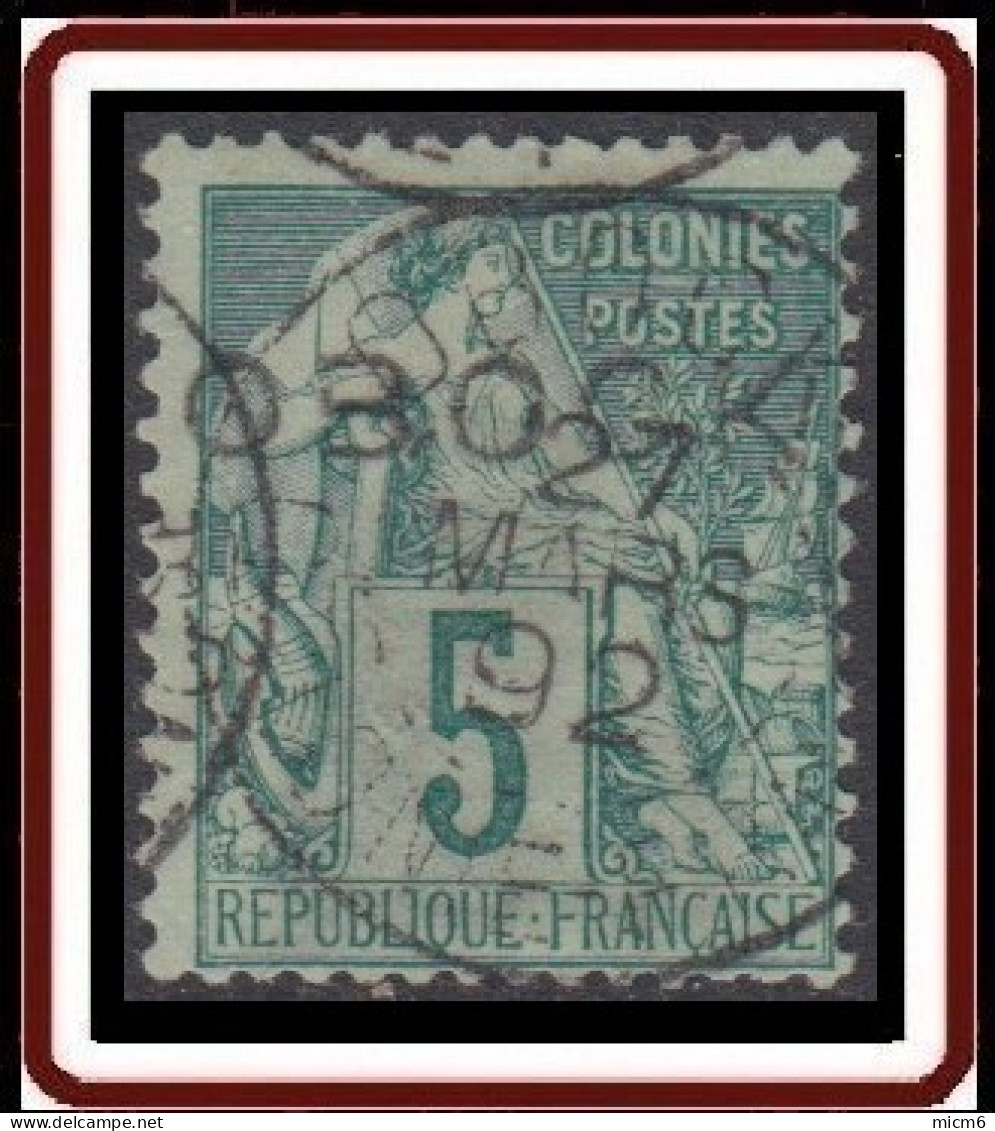 Obock - N° 13 (YT) N° 13 (AM) Oblitéré. - Used Stamps