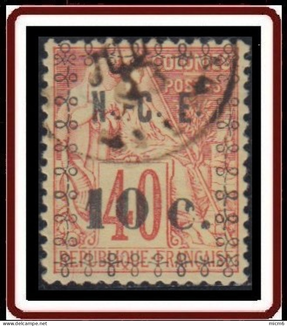 Nouvelle Calédonie 1859-1892 - N° 13 (YT) N° 12 (AM) Oblitéré. - Usados
