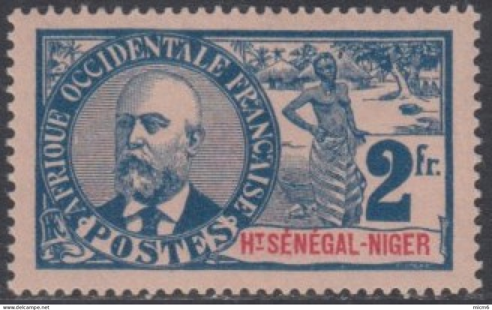 Haut-Sénégal Et Niger - N° 16 (YT) N° 16 (AM) Neuf *. - Unused Stamps