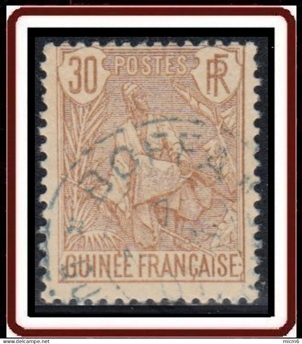 Guinée Française 1892-1907 - N° 26 (YT) N° 26 (AM) Oblitéré. - Oblitérés
