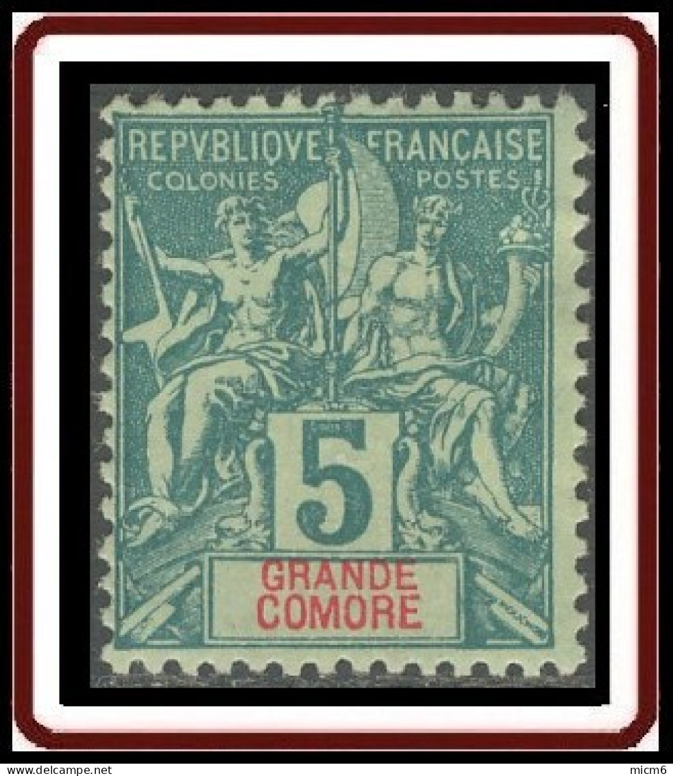 Grande Comore - N° 04 (YT) N° 4 (AM) Neuf *. - Neufs