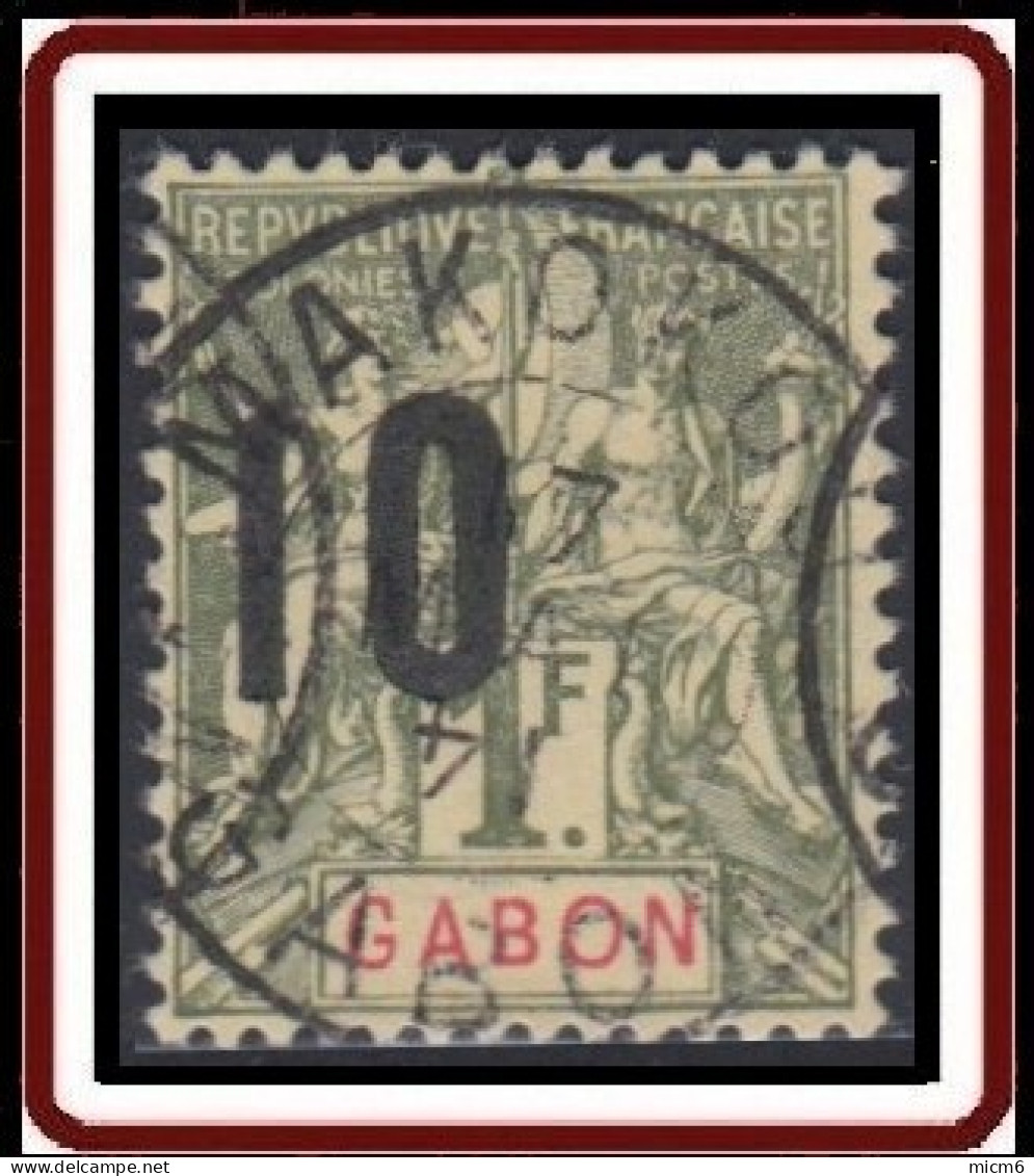 Gabon 1910-1922 - Makokou Sur N° 76 (YT) N° 75 (AM). Oblitération De 1914. - Sonstige & Ohne Zuordnung
