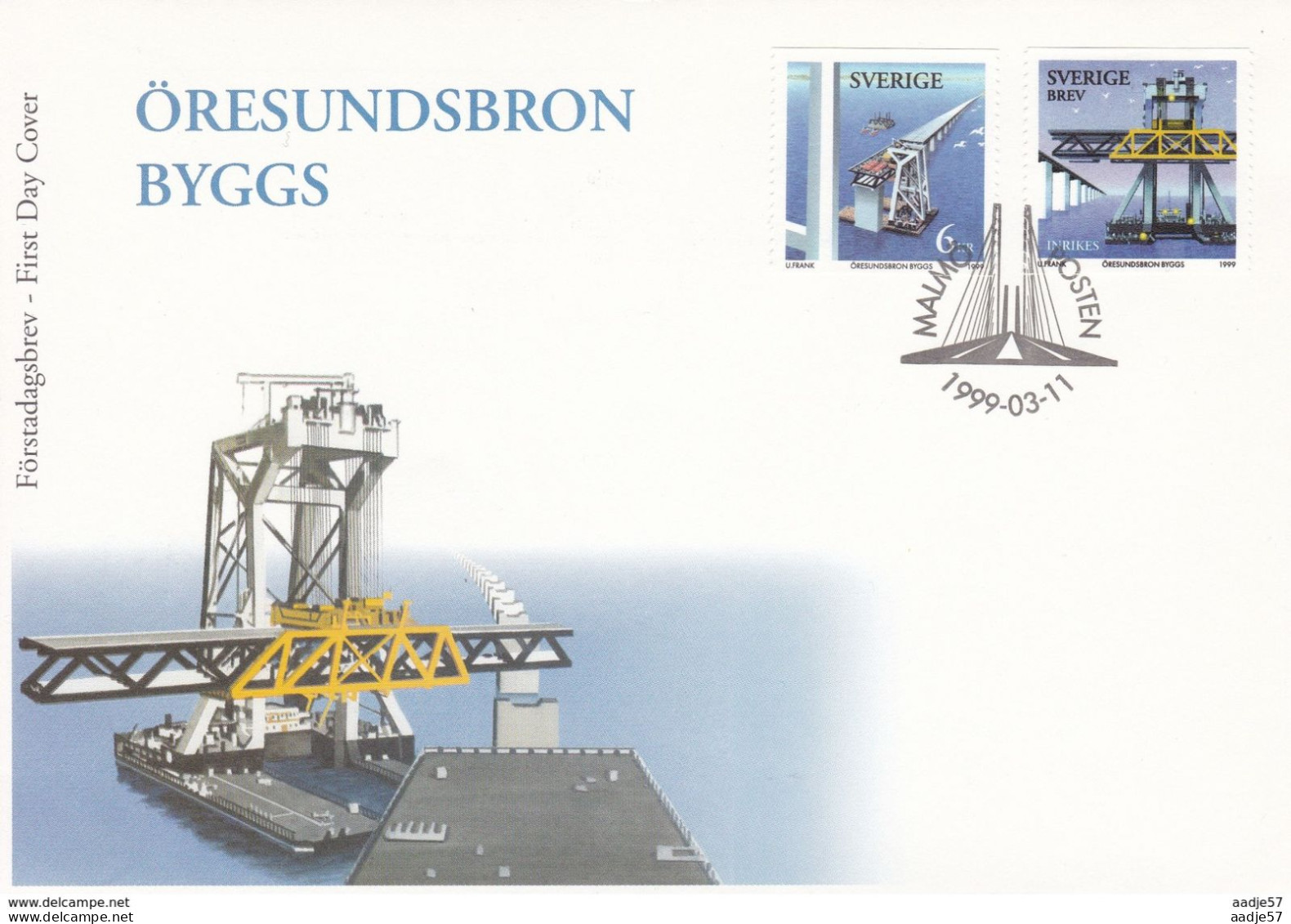 Sverige Sweden FDC 11.03.1999- MI. 2112-2113 - FDC