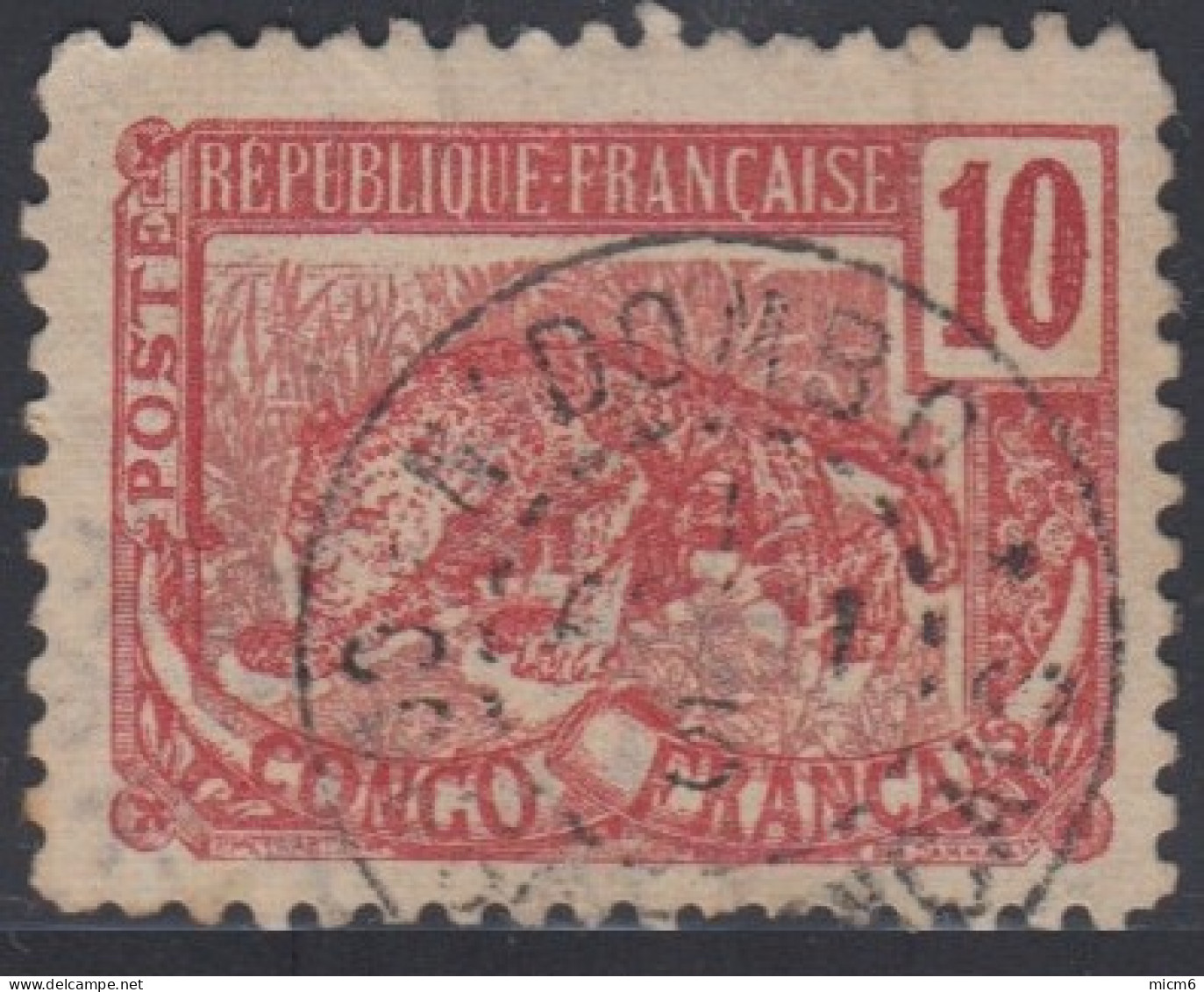 Congo Français - N'Dombo Sur N° 31 (YT) N° 31 (AM). Oblitération De 1905. - Gebraucht