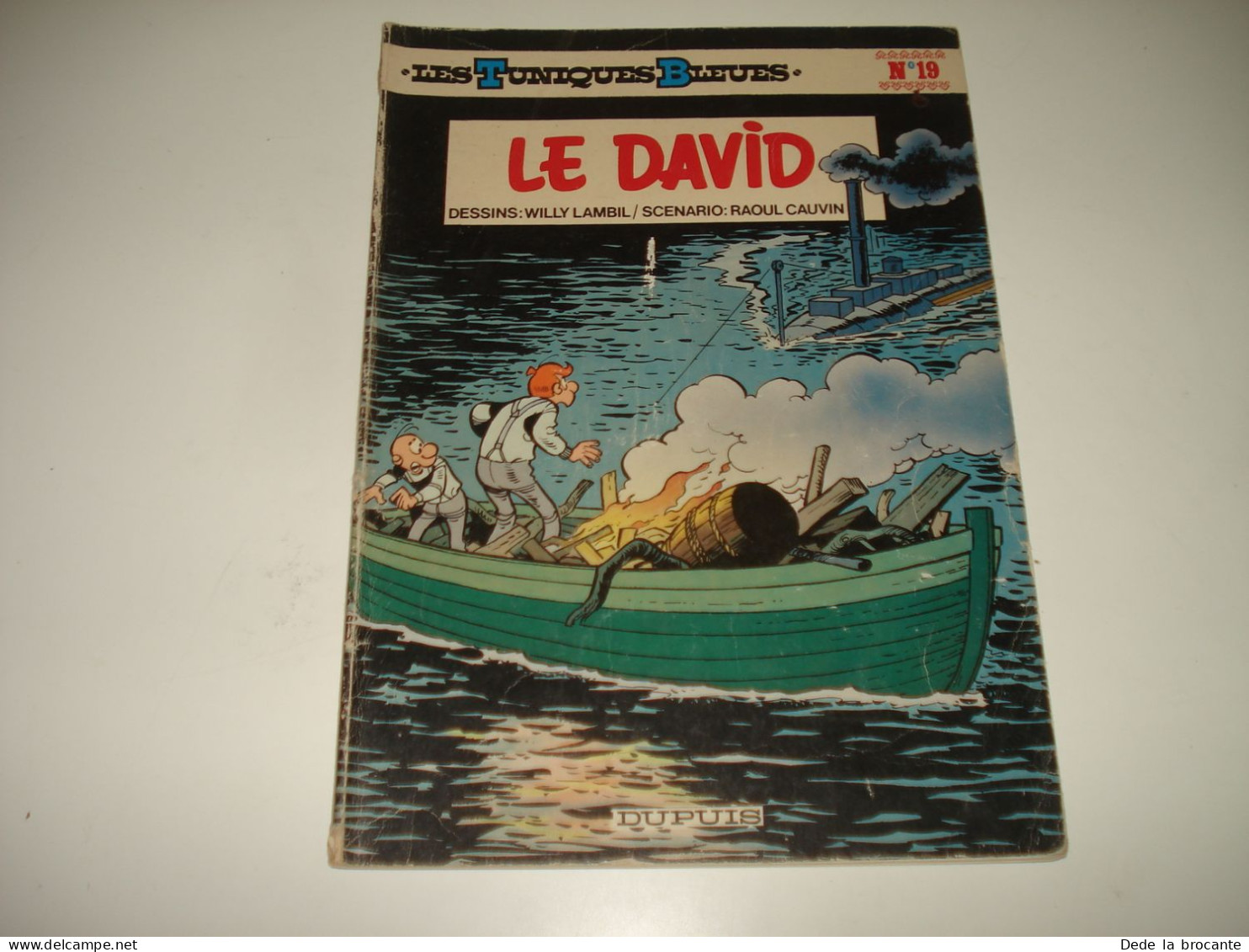 C54 ( 1 ) / Les Tuniques Bleues N° 19 " Le David " E.O.   De 1982 - Tuniques Bleues, Les